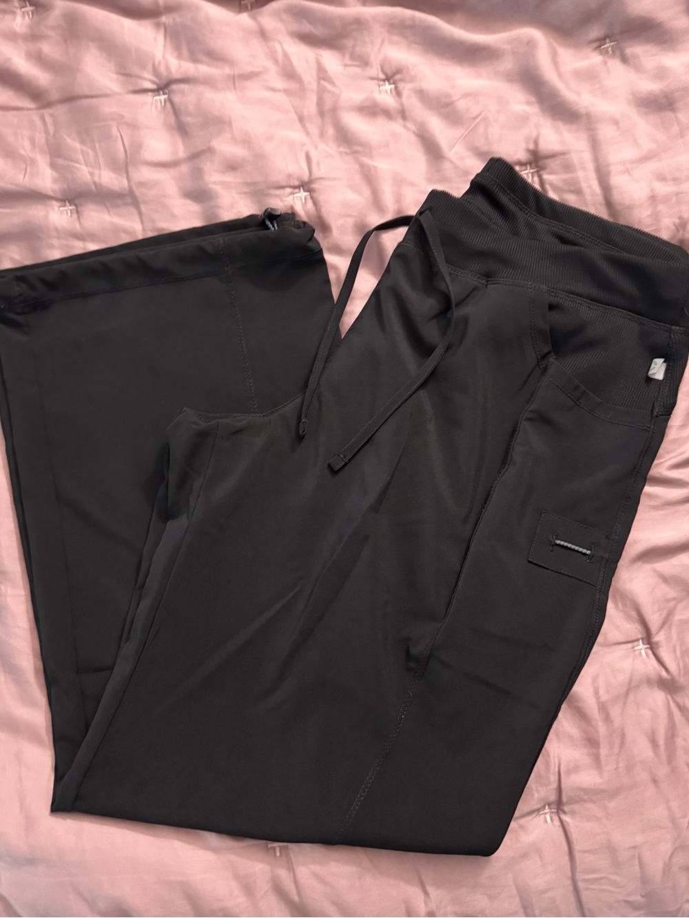 Infinity by Cherokee Black Scrub Pants